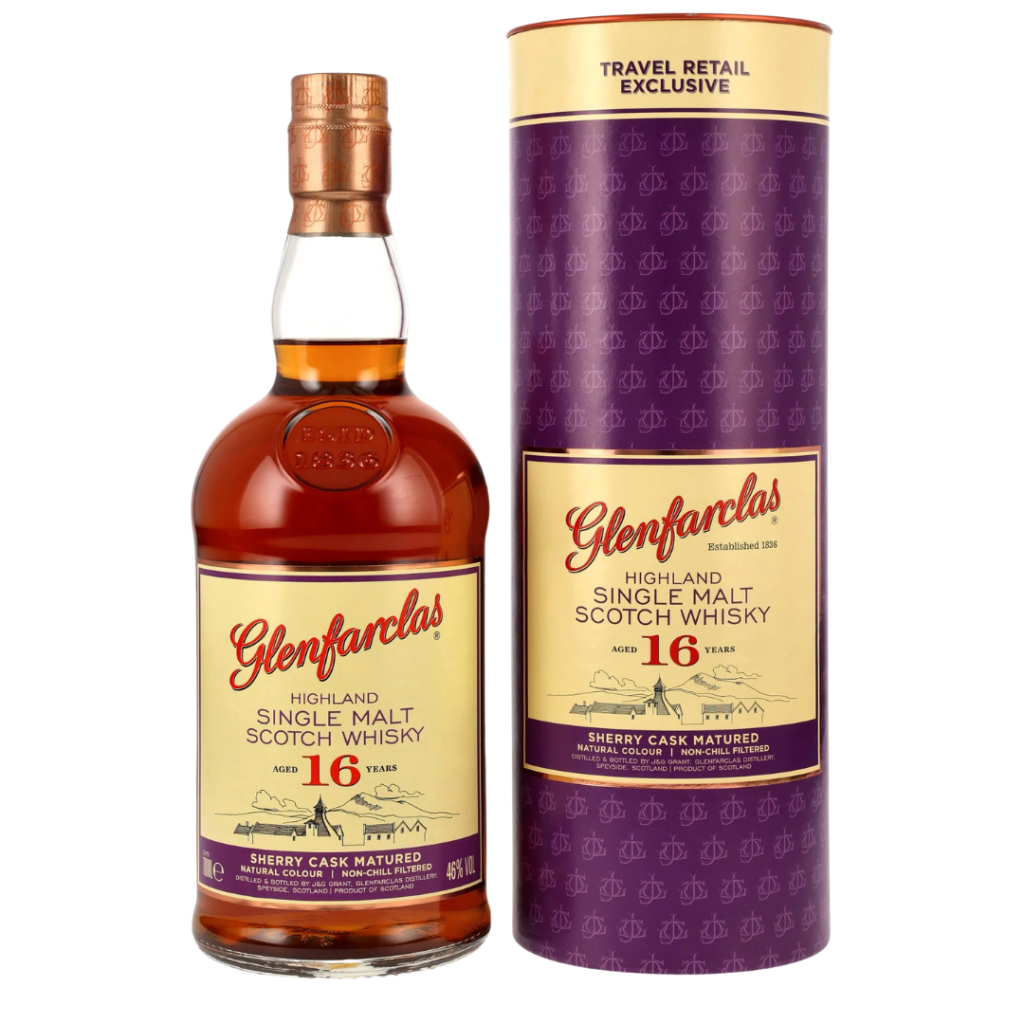 WHISKY GLENFARCLAS 16 ANOS SHERRY CASK 700ML