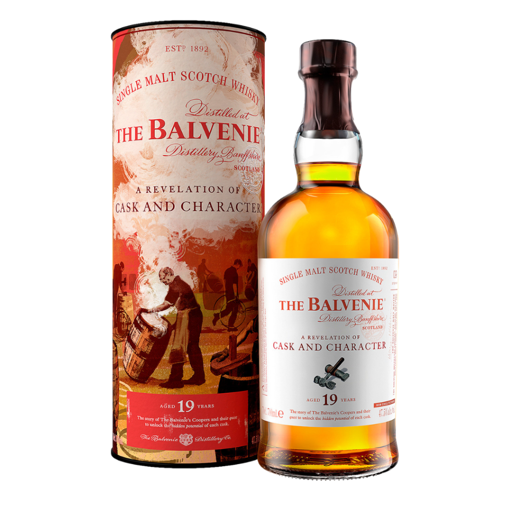 WHISKY THE BALVENIE 19 ANOS REVELATION OF CASK AND CHARACTER 700ML