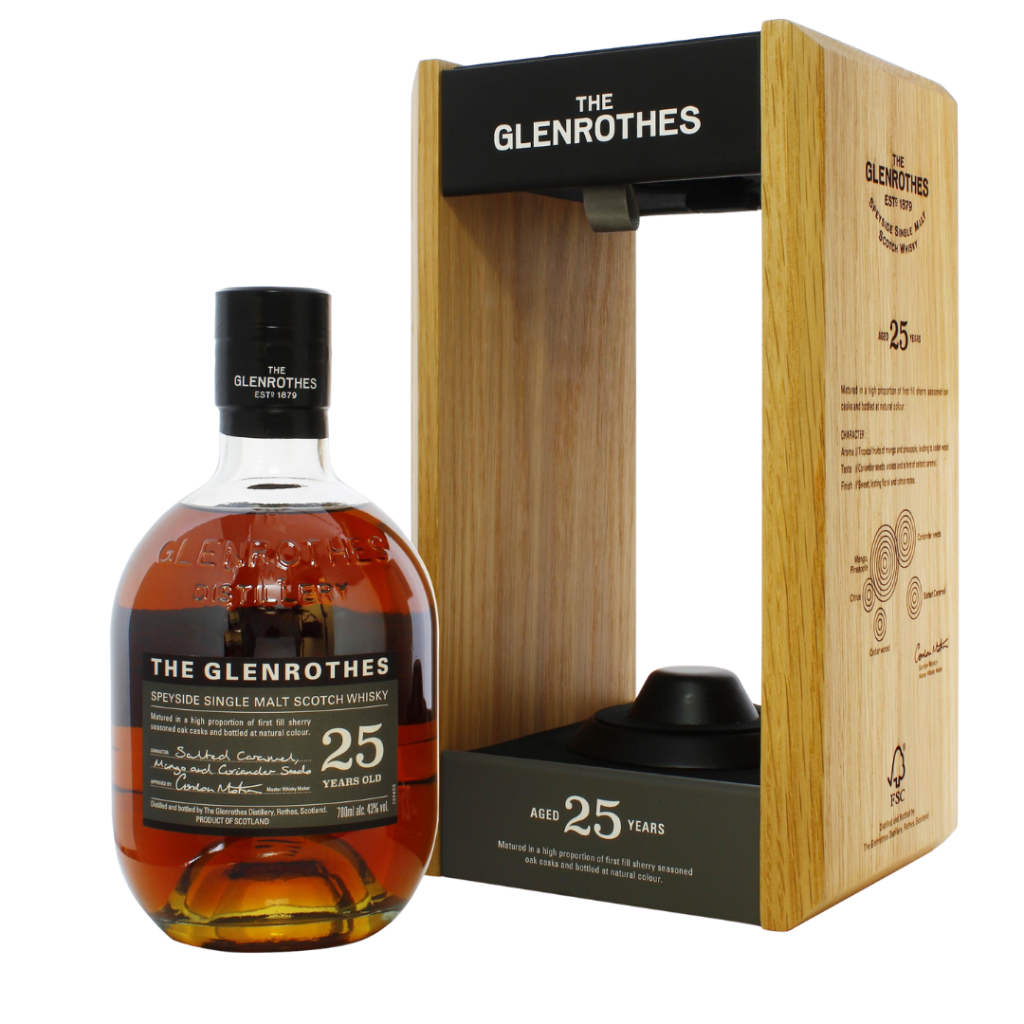 WHISKY GLENROTHES 25 ANOS 700ML