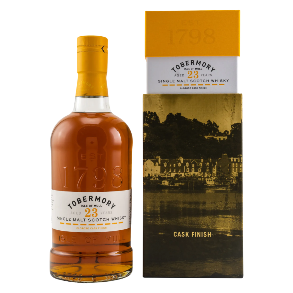 WHISKY TOBERMORY 23 ANOS OLOROSO CASK FINISH 700ML
