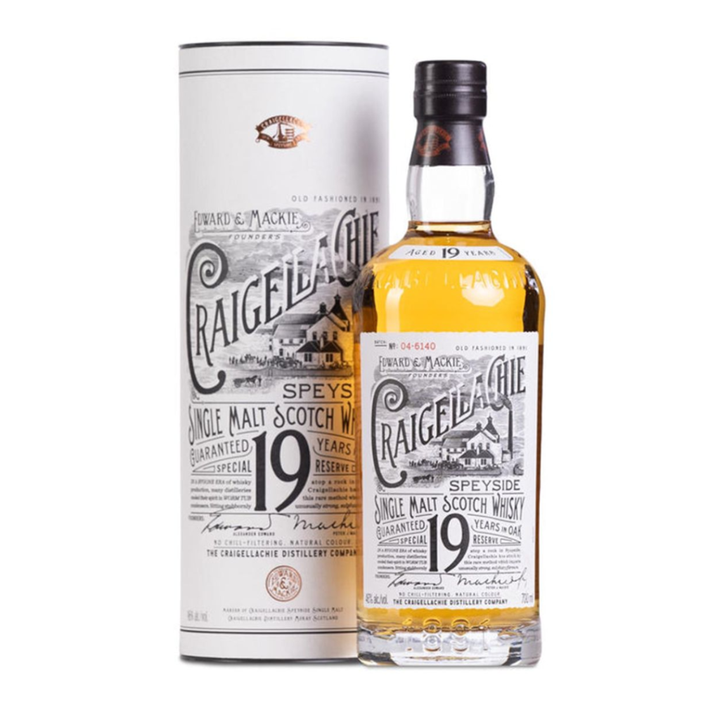 WHISKY CRAIGELLACHIE 19 ANOS 700ML