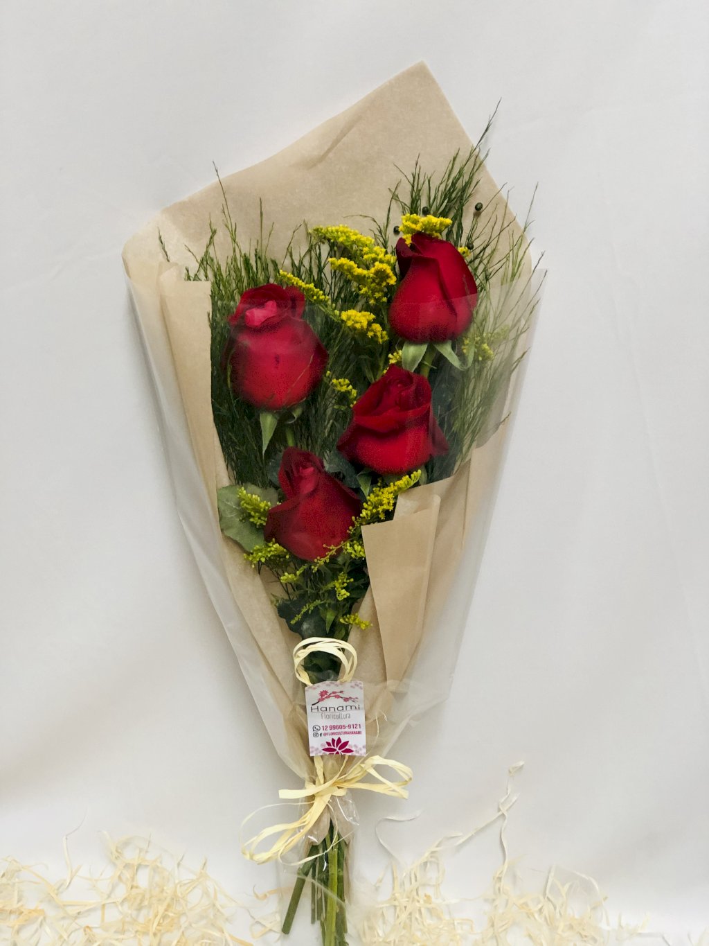 Ramalhete 4 rosas