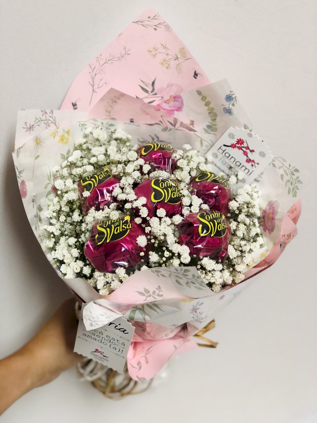 Mini bouquê Sonho de valsa 