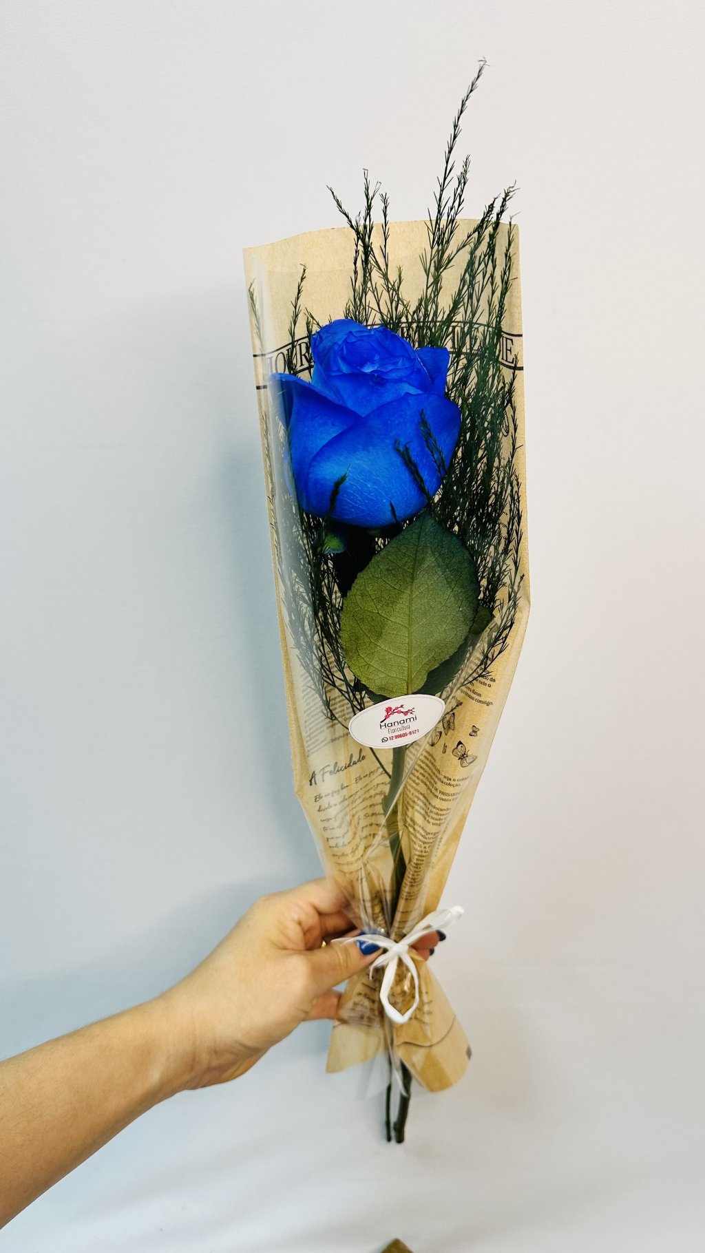 Rosa Azul individual 