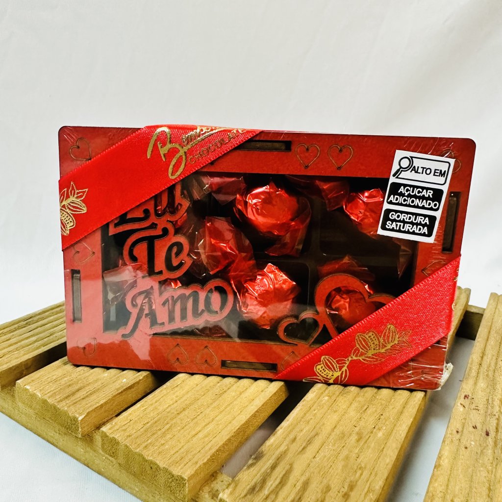 Card com 6 bombons ao leite