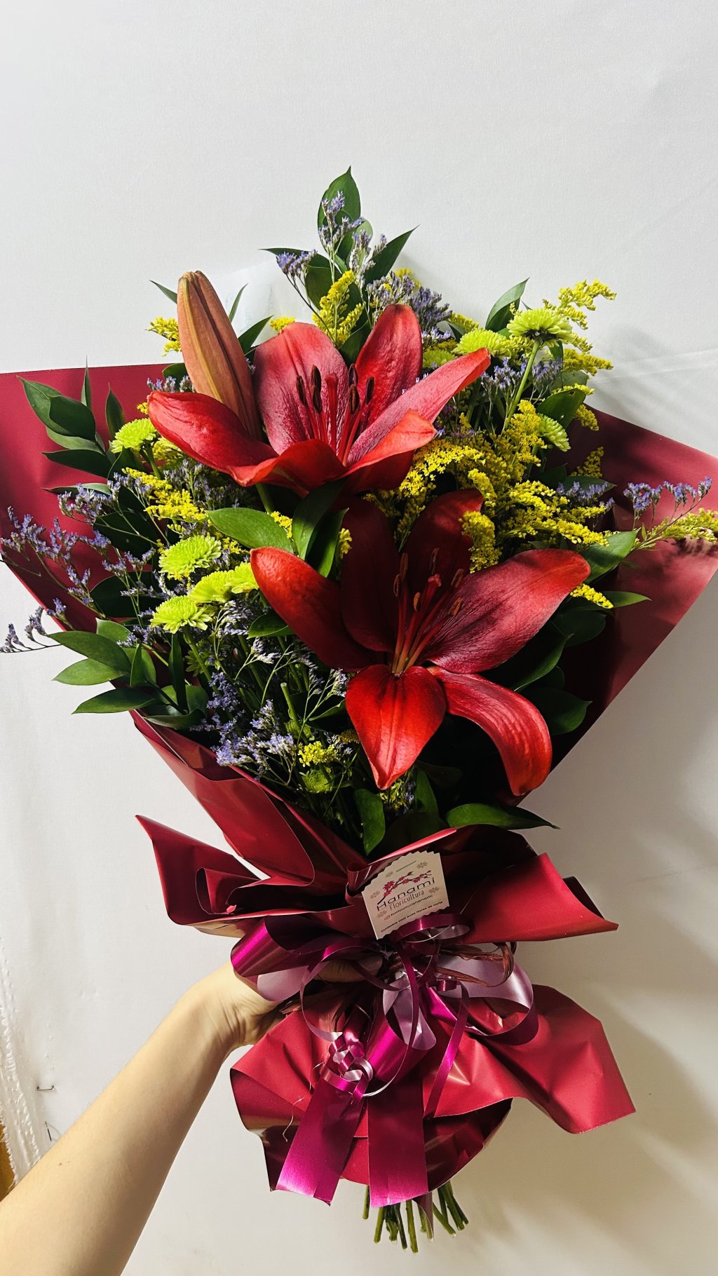 Ramalhete Duplo Lirio colorido