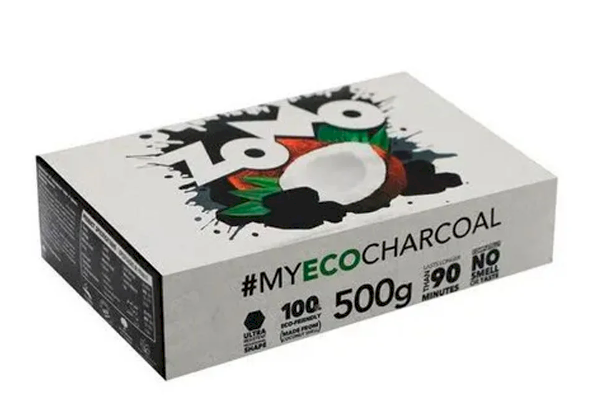 Carvão De Coco Zomo 500g 