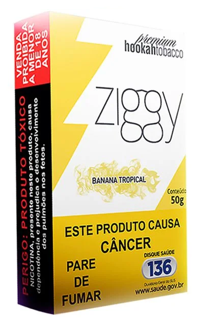 Essência Para Narguile Ziggy Banana Tropical