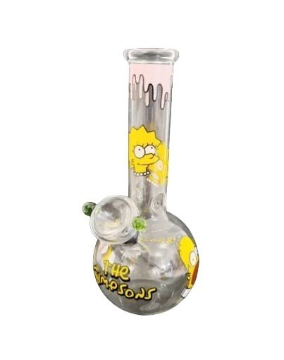 Bong Vidro 15cm - Os Simpsons