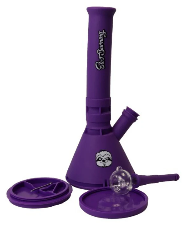 Bong de Silicone Supreme Dab - 30cm - Slow Burning