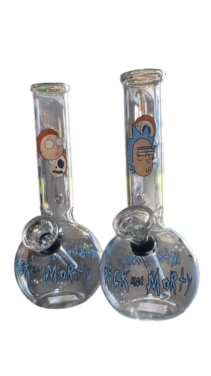 Bong De Vidro 15cm - Art&Bong - Ricky And Morty