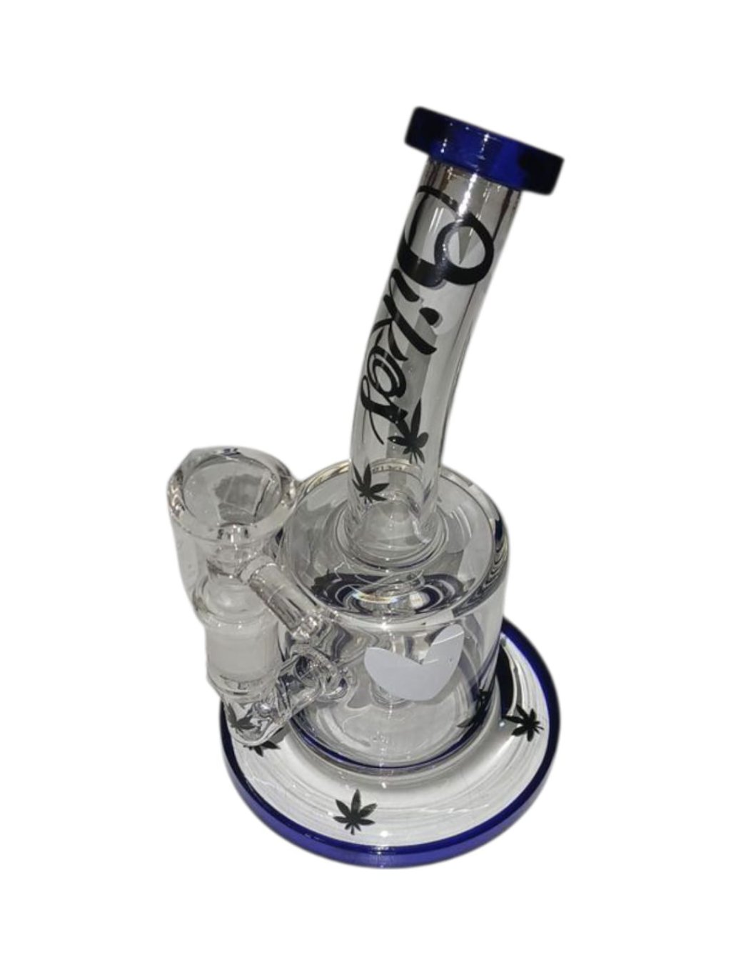 Bong De Vidro Estampado 18cm - Oikos