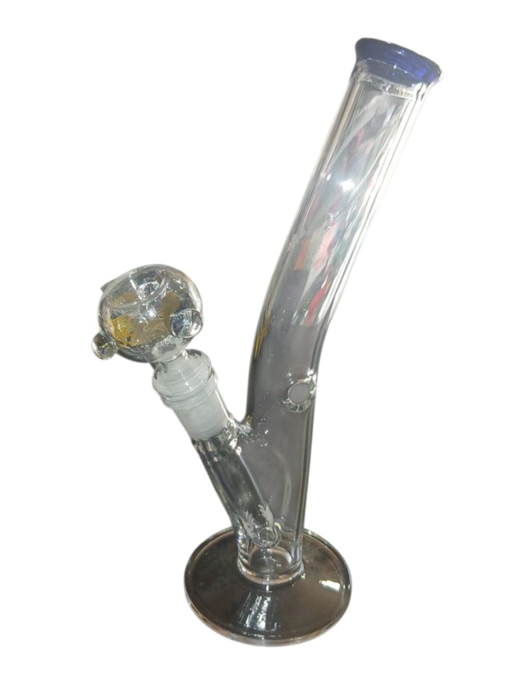 Bong De Vidro 26cm Curvado
