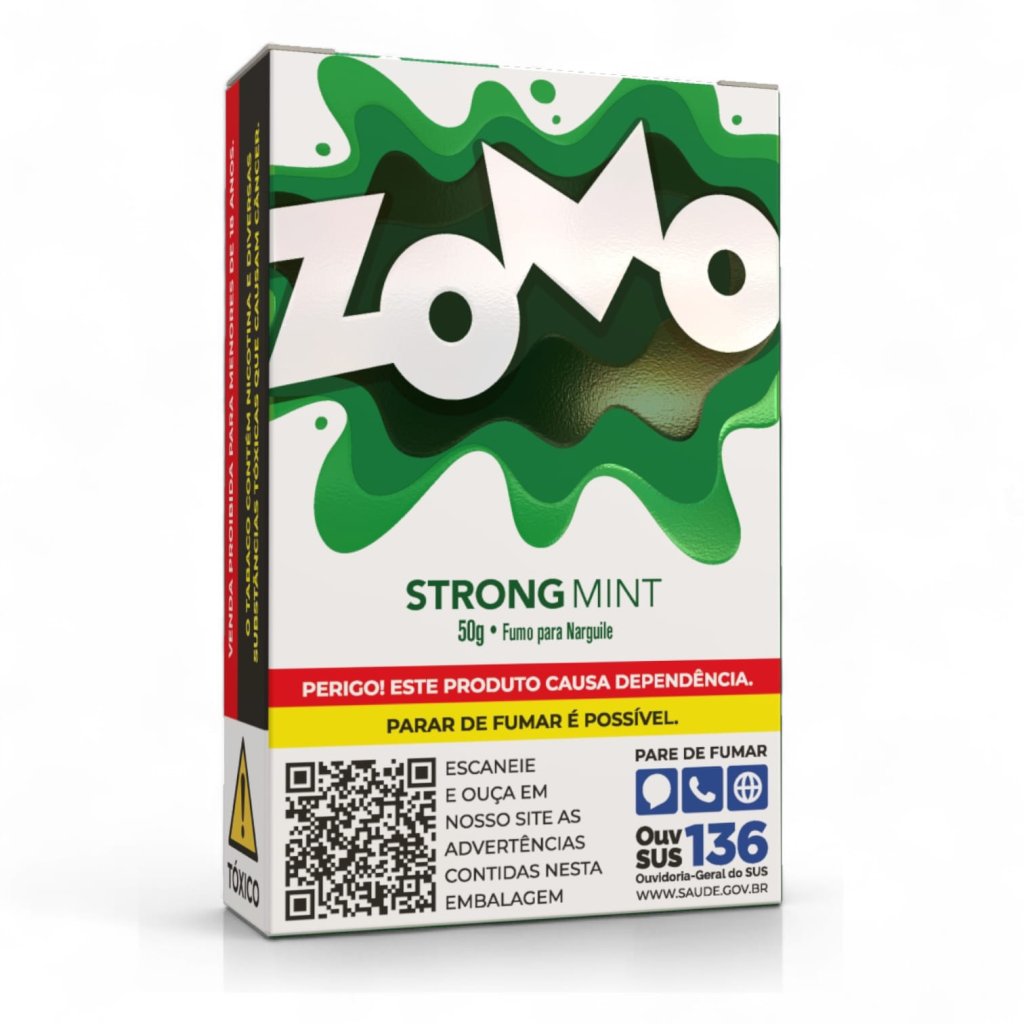 Essência Para Narguile Zomo Strong Mint