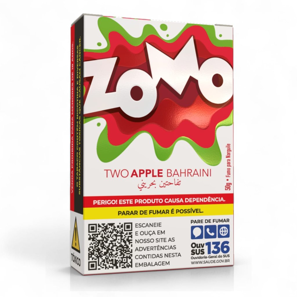 Essência Para Narguile Zomo Duas Maçâs