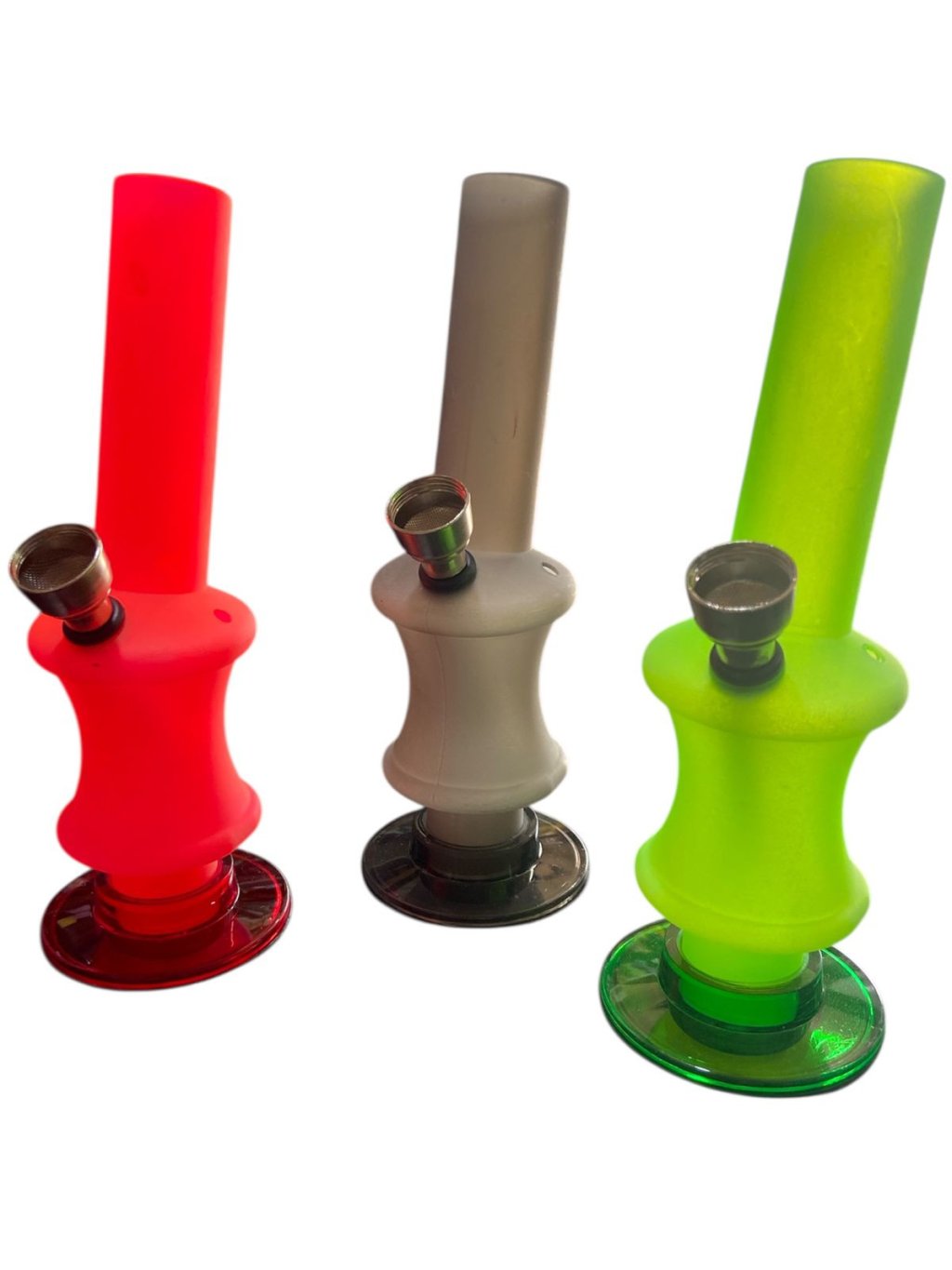 Bong De Acrilico Pequeno 15cm Colorido