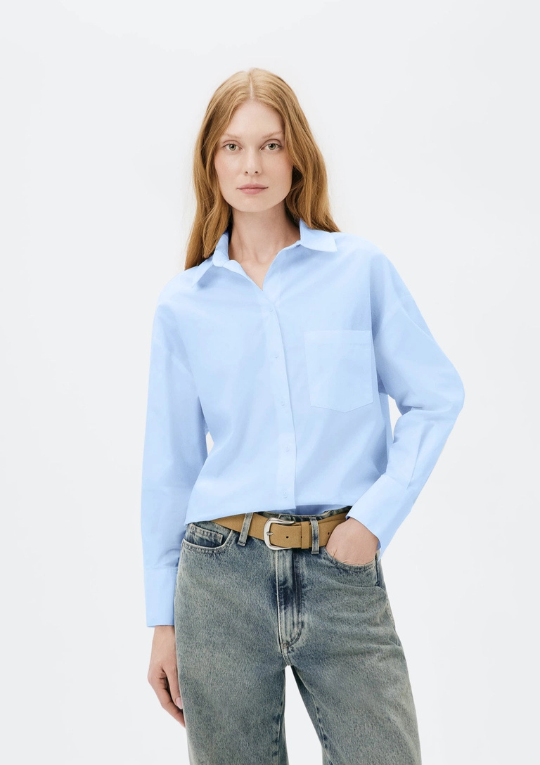 Camisa Feminina Manga Longa Oversized