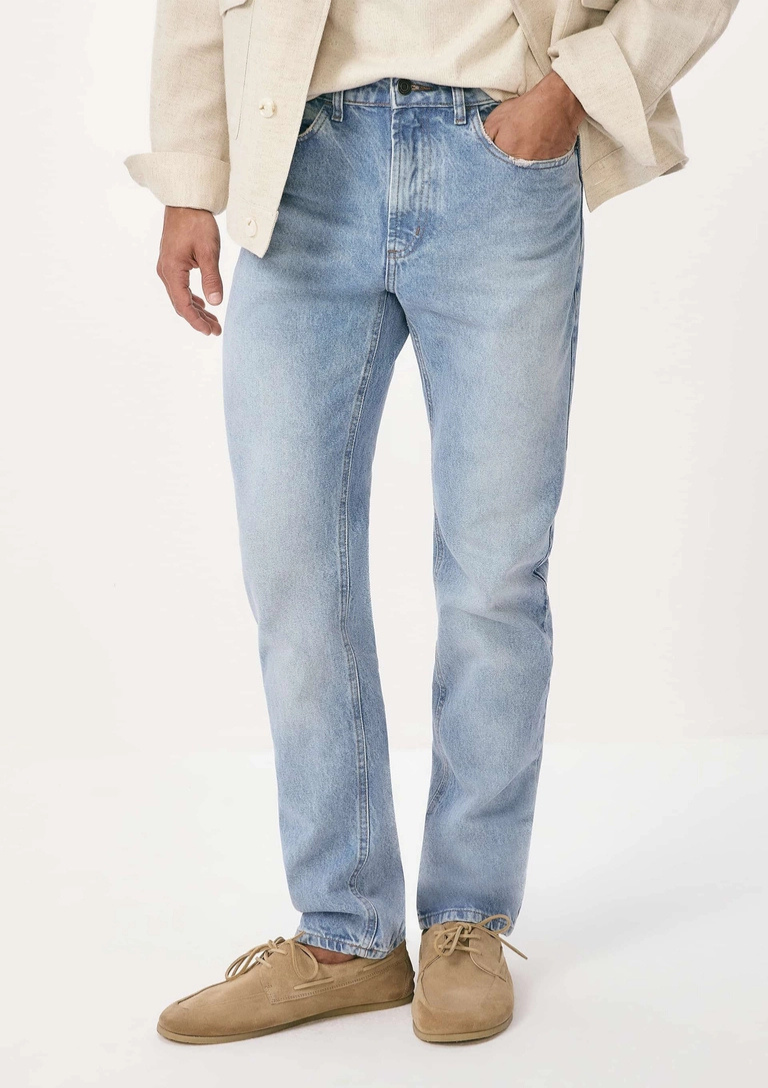 Calça Jeans Masculina Reta