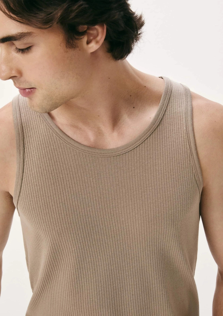 Regata Básica Masculina Slim Em Ribana