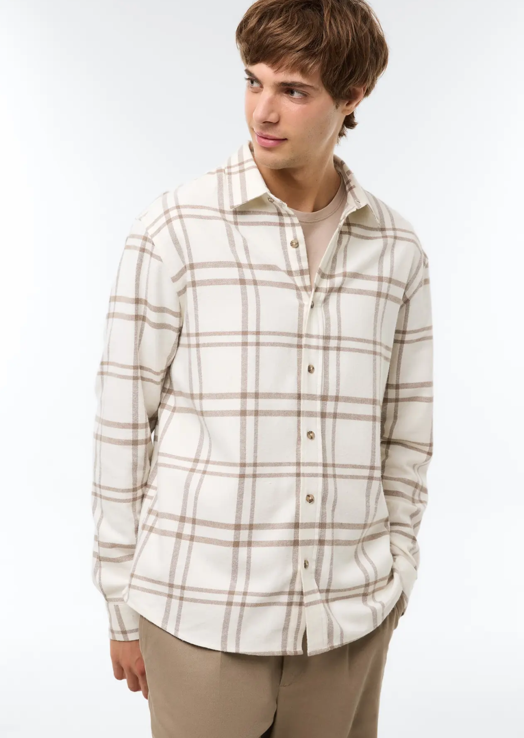 Camisa Masculina Xadrez Flanelada 