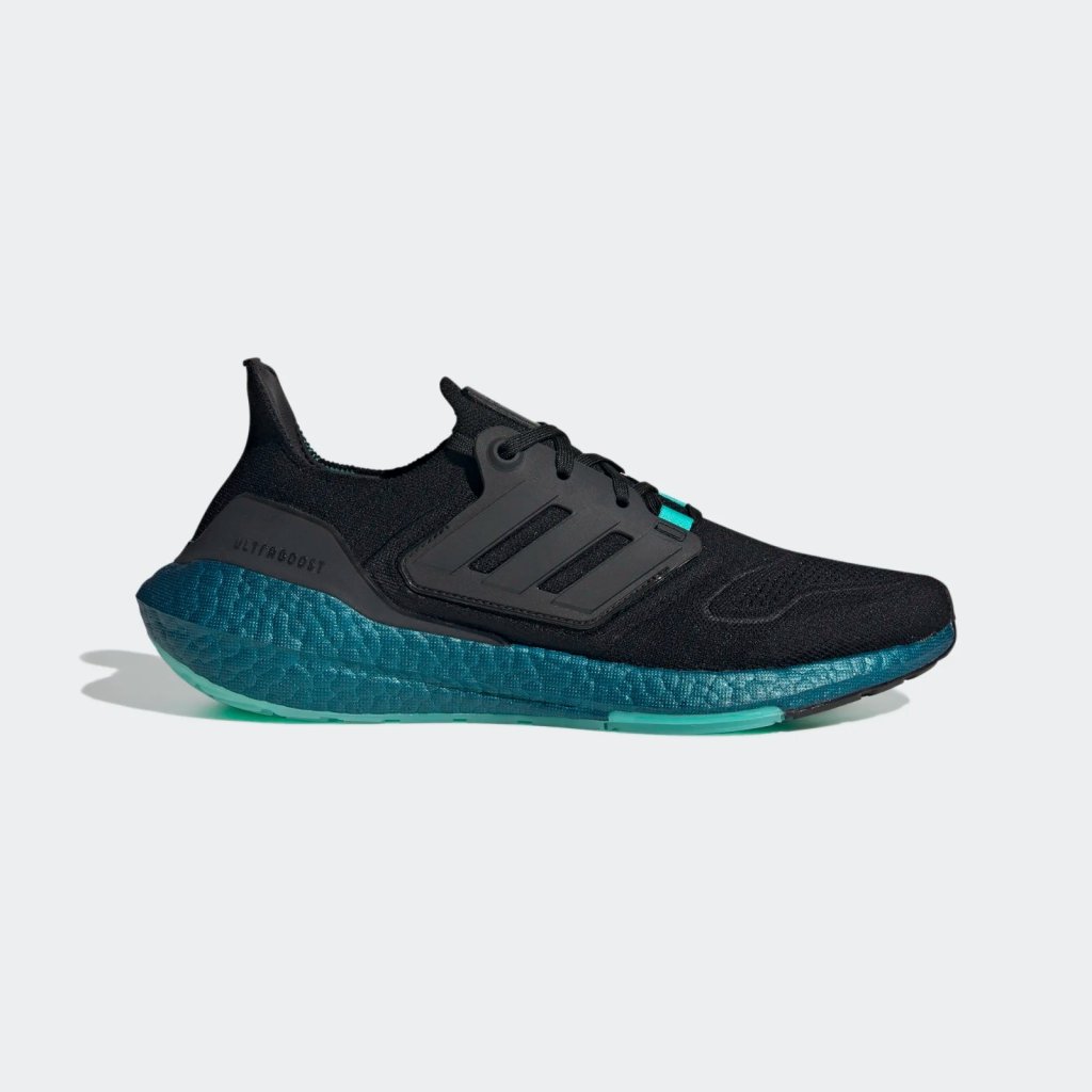 ADIDAS ULTRABOOST 22 BLACK MINT RUSH