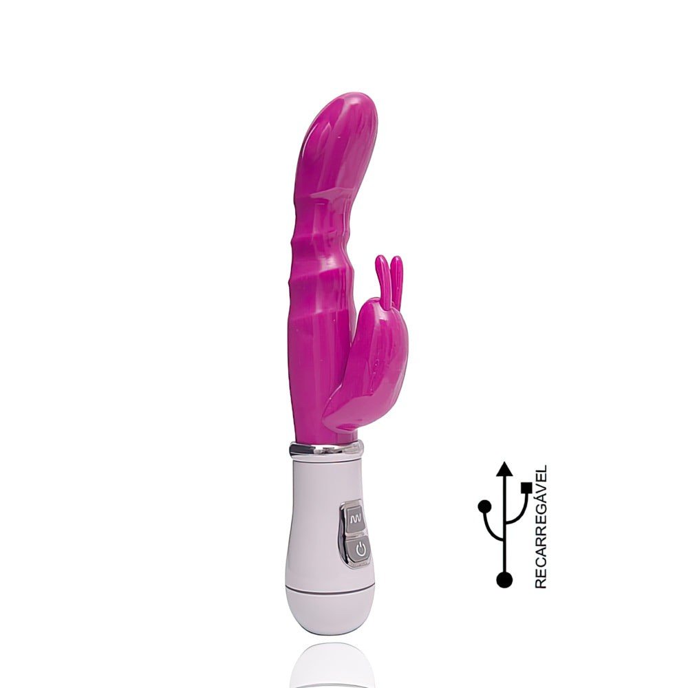 PG015R - Vibrador ponto G Recarregável 