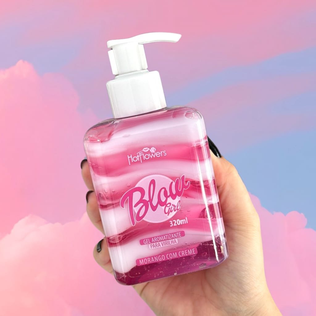 Blow Girl 320ml- Hc698 - Gel aromatizante para virilha - UNIDADE