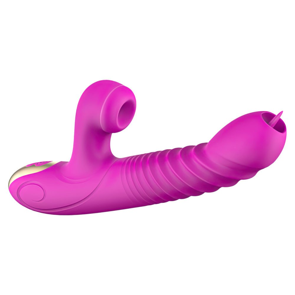 VIBRADOR ROTATIVO VAI E VEM - PG223