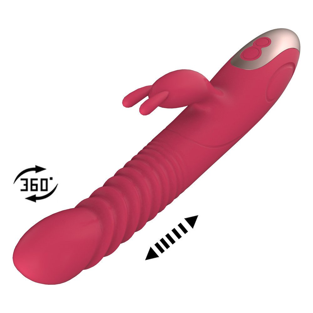 VIBRADOR ROTATIVO VAI E VEM - PG221