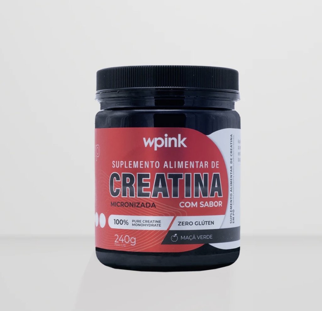 Creatina com Sabor - Maçã Verde 