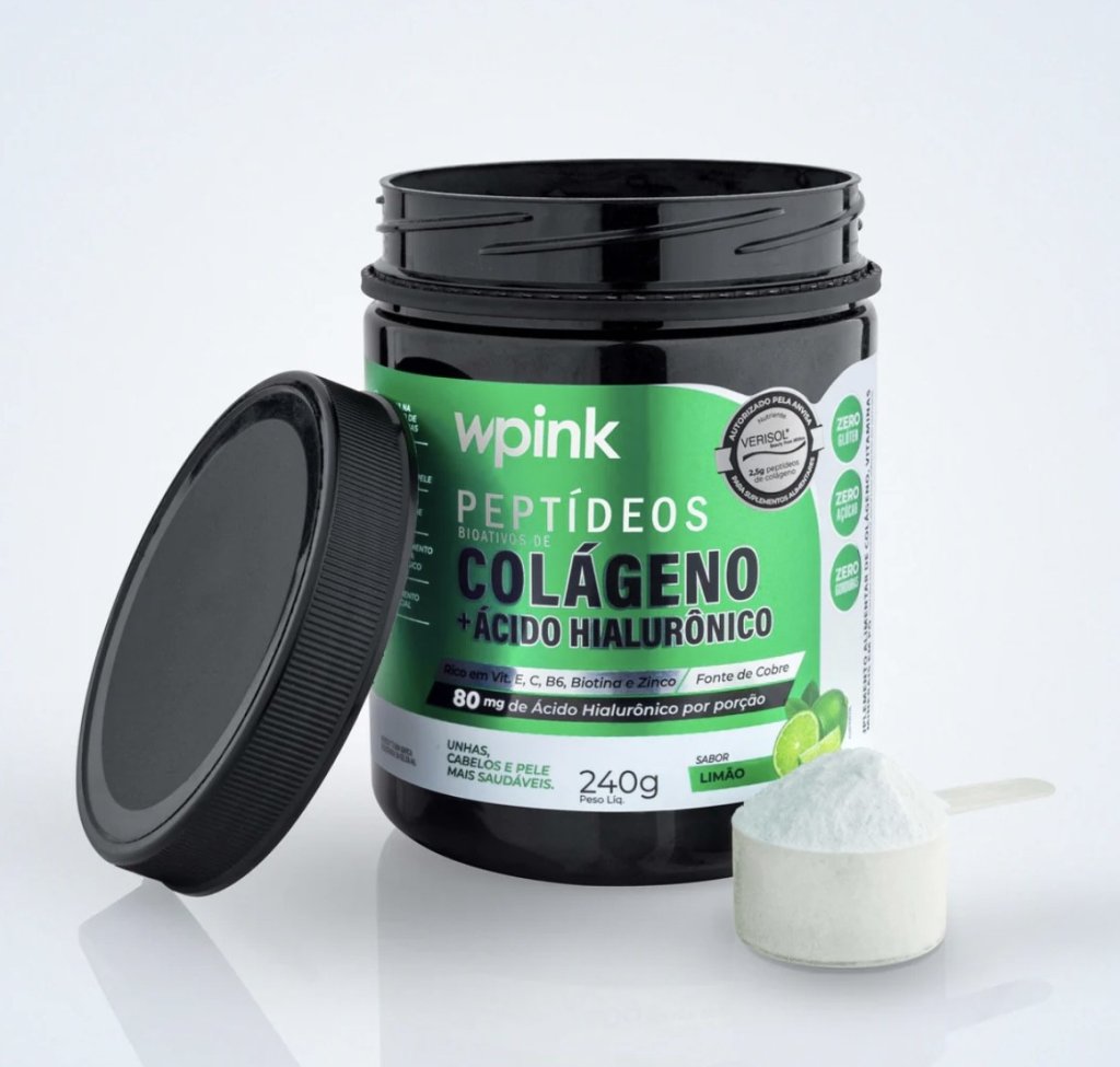 Colágeno + Ácido Hialurônico- Limão  