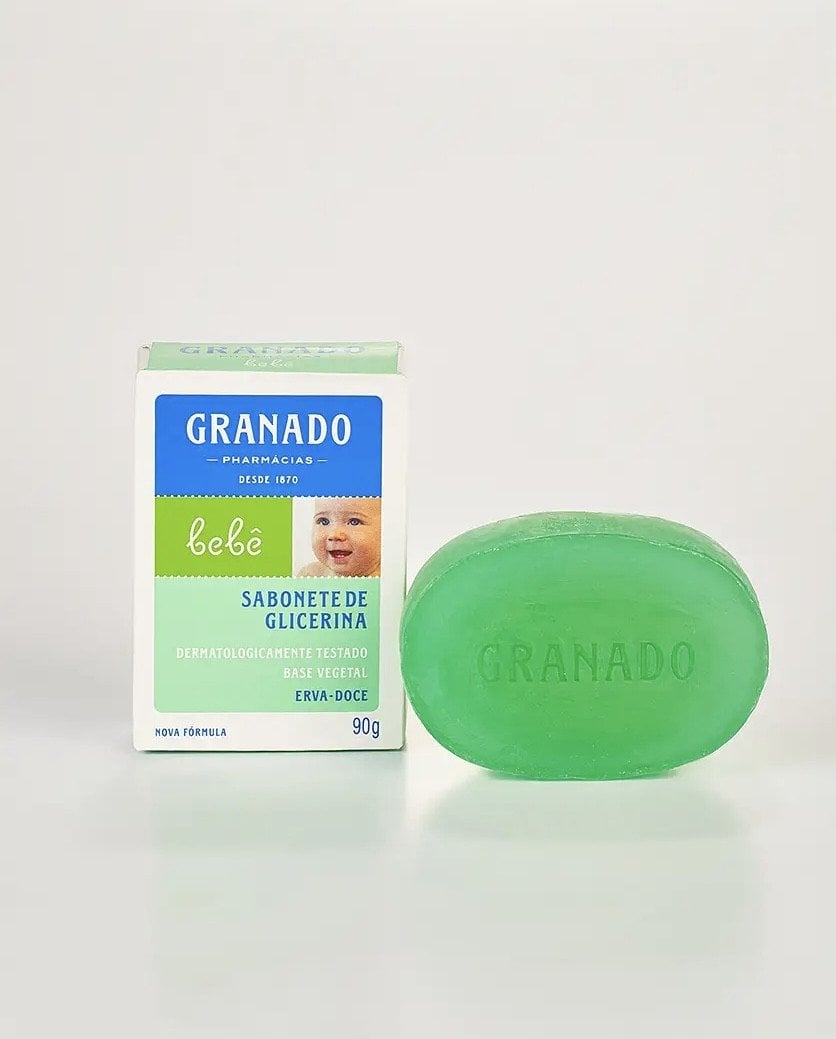 Sabonete em Barra - Erva Doce 