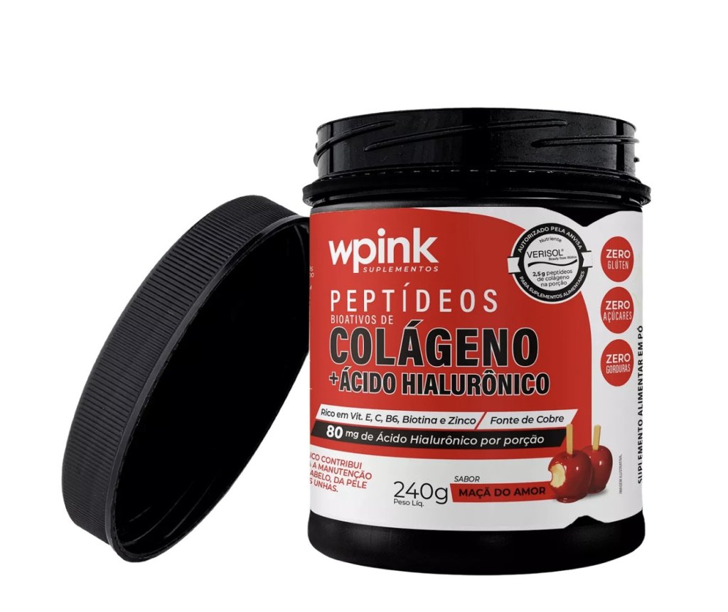 Colágeno Wpink Maçã do Amor 