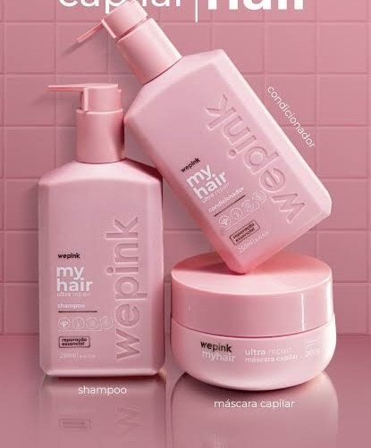 Kit We Pink my Hair ( 4 itens )