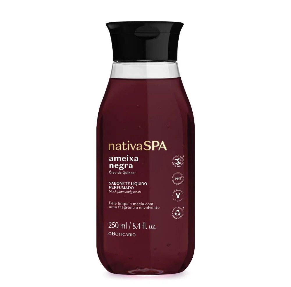 Sabonete Líquido Perfumado Nativa Spa Ameixa Negra