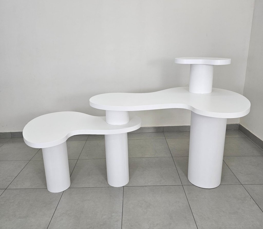 Mesa Rubia Orgânica + Base Orgânica 