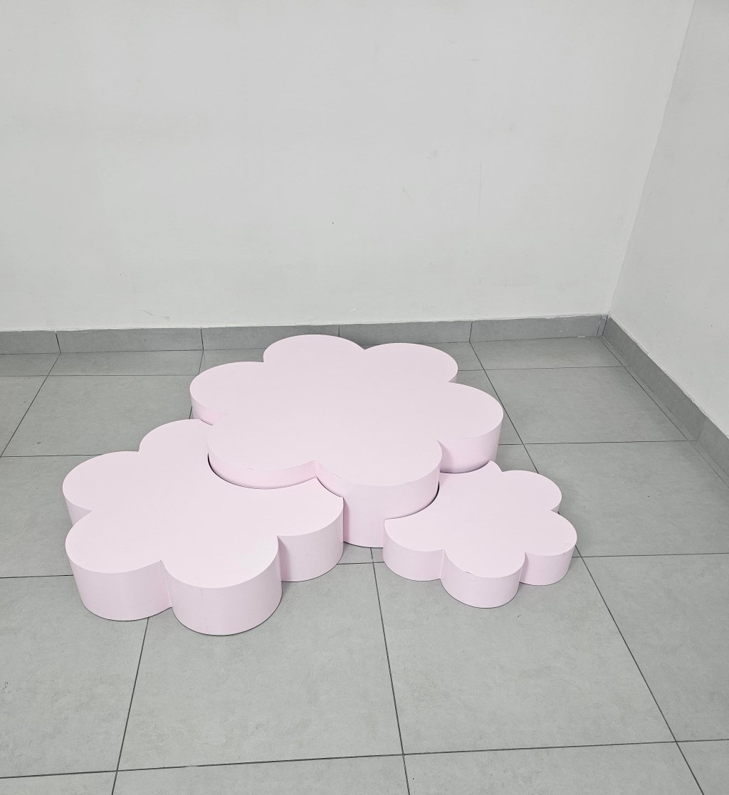 Trio de palco floral lilly