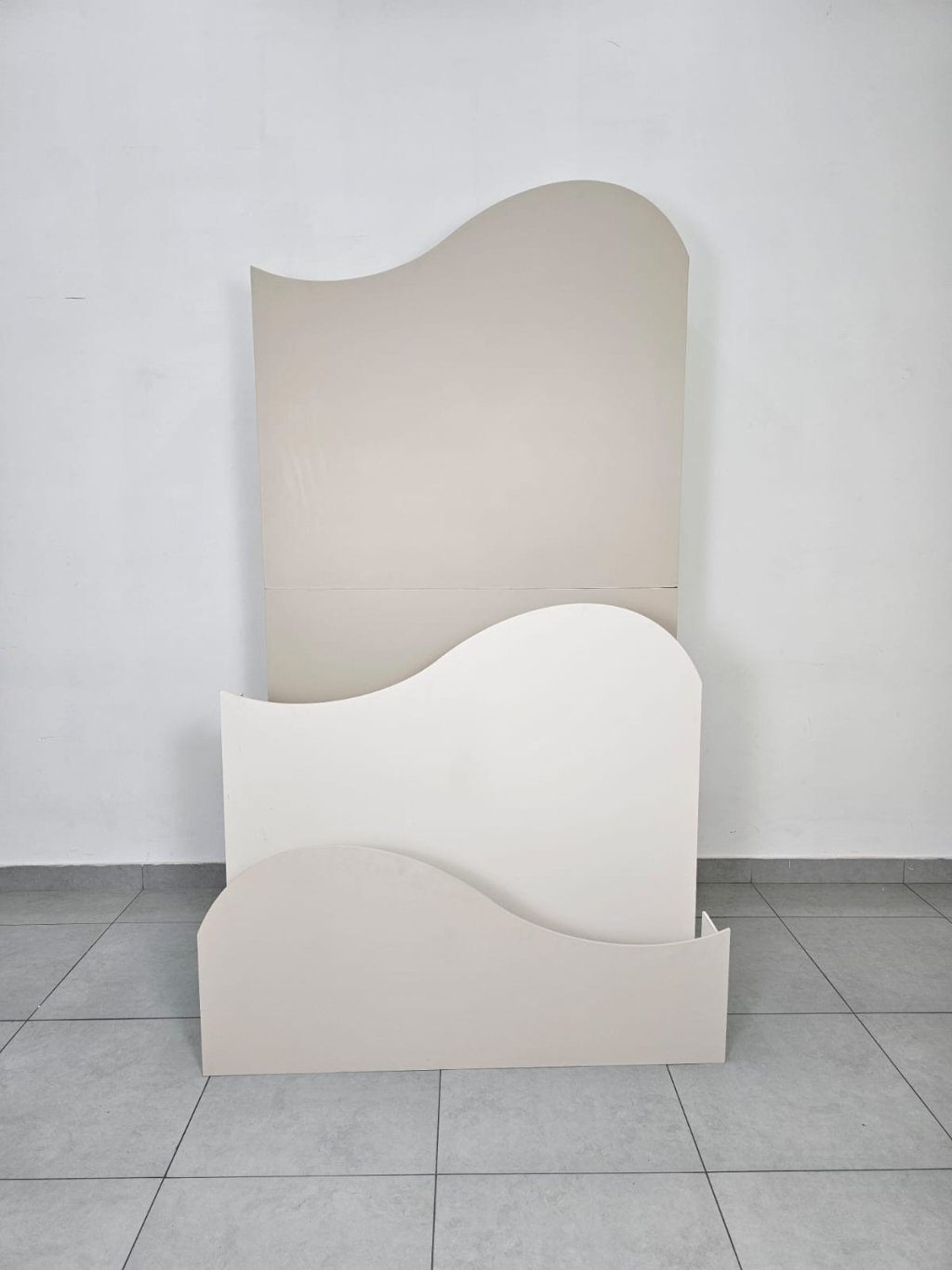 Trio de Painéis Onda