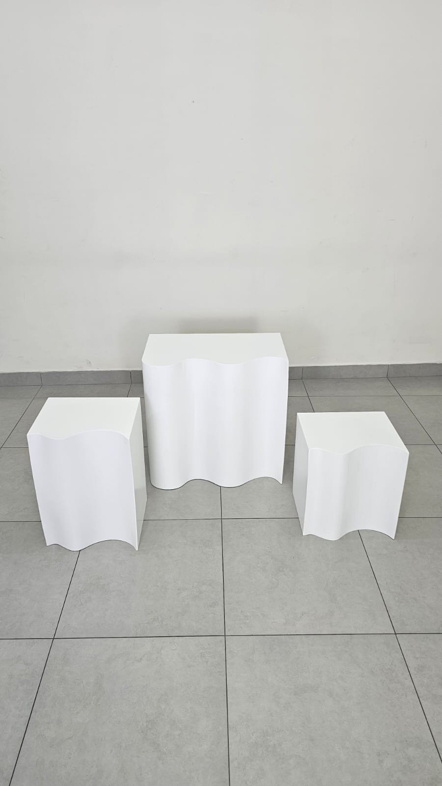 Trio de cubos trinit