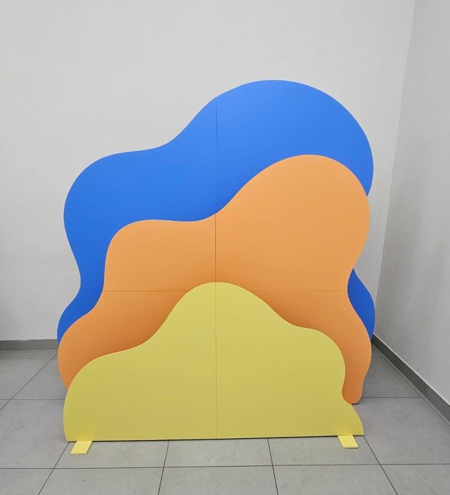 Trio de Paineis Blipi