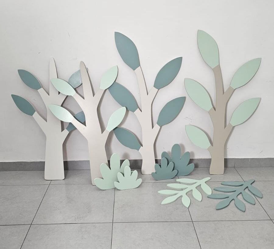 Kit Folhagens 10 pçs