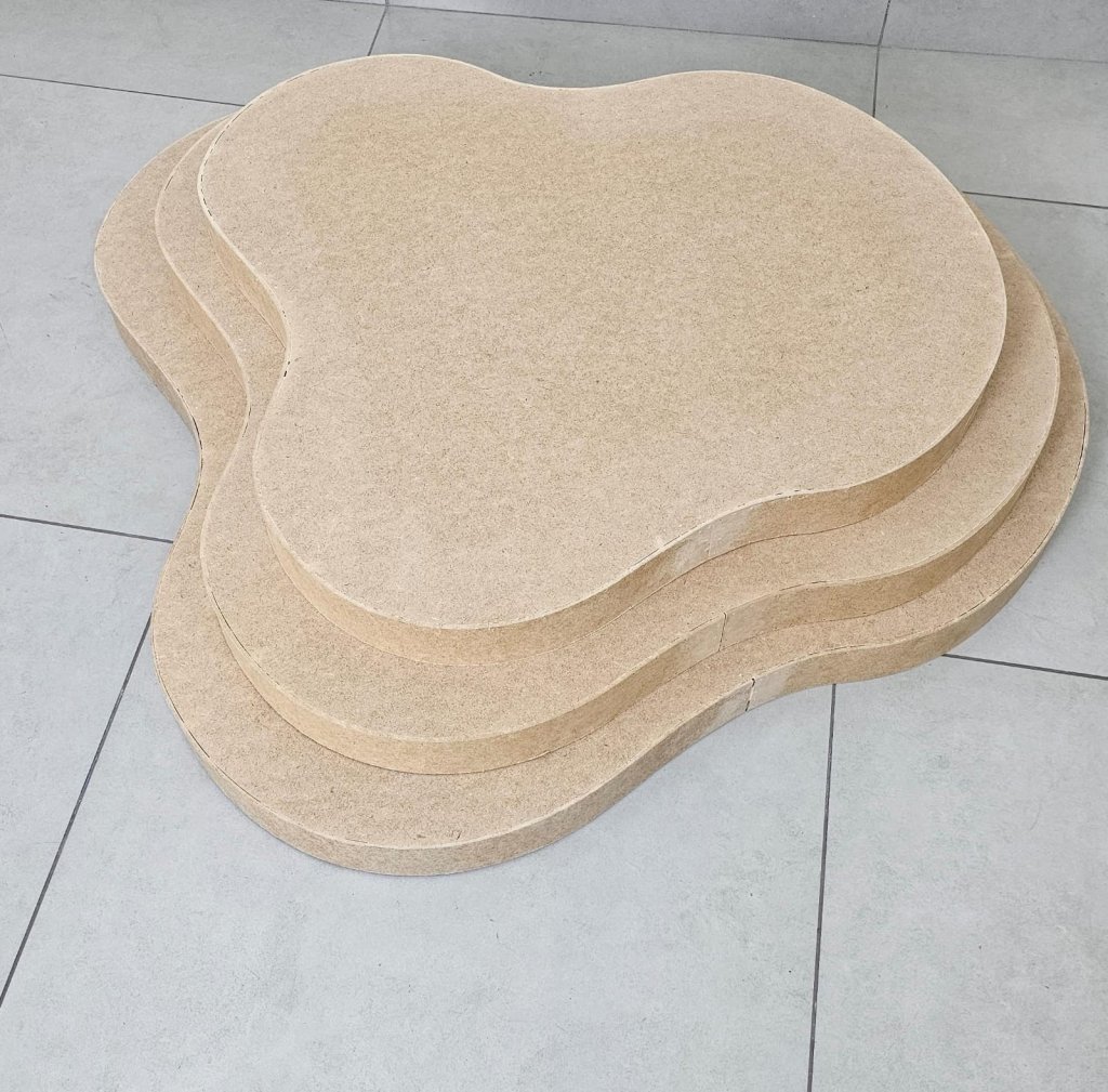 Trio de Tampos Orgânico José Fit cru