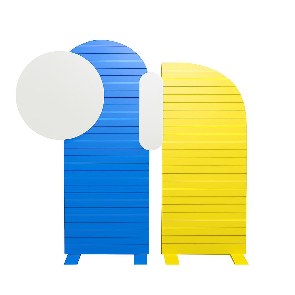 Dupla de Páineis My Little Party Quina