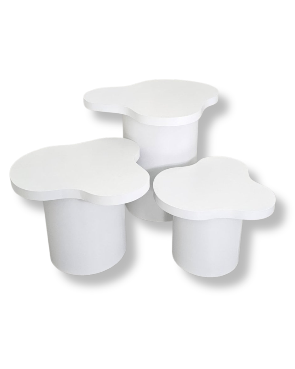 Trio de Tampos Orgânico José Fit pintado