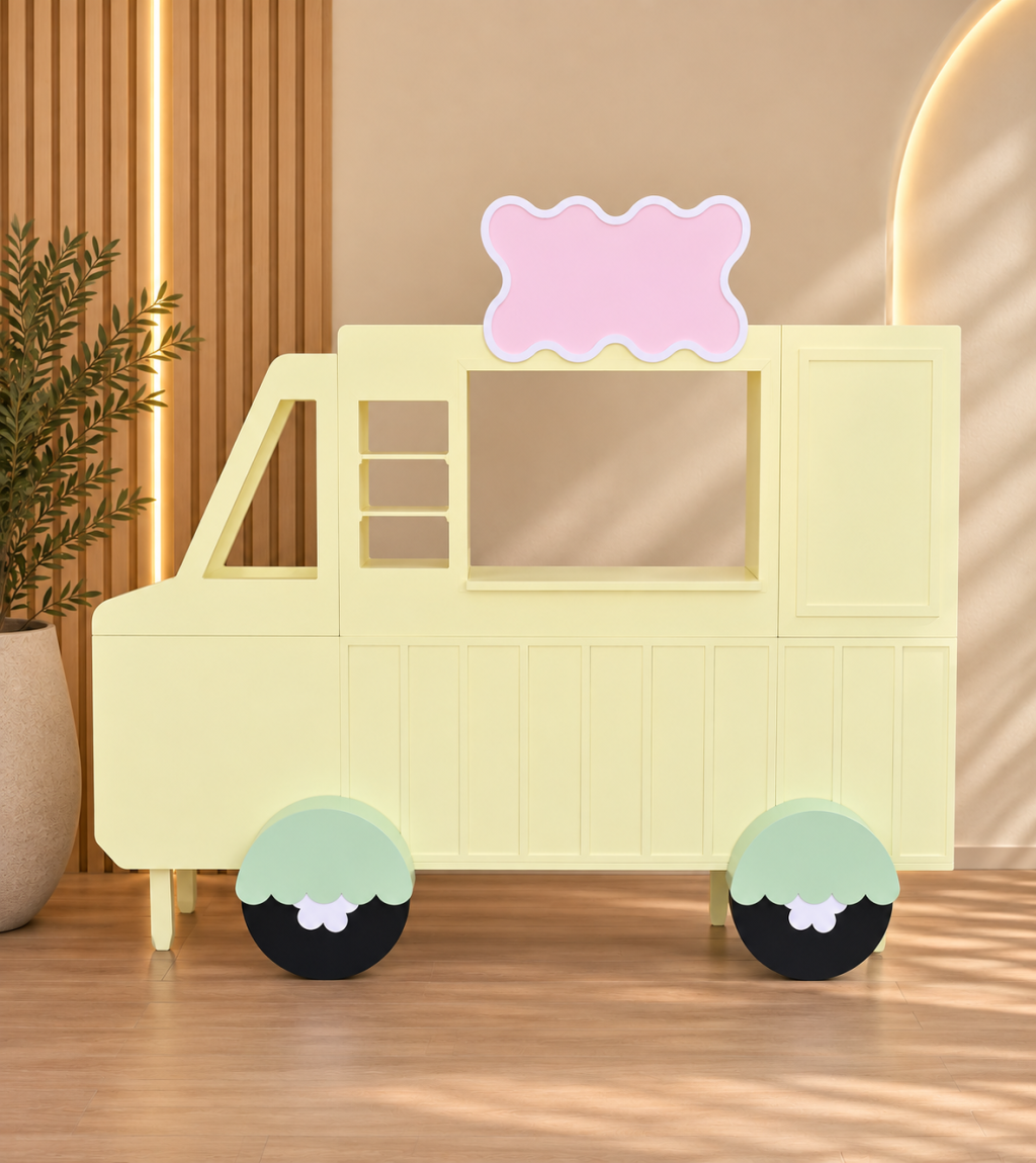 Carrinho Confeitaria 3D