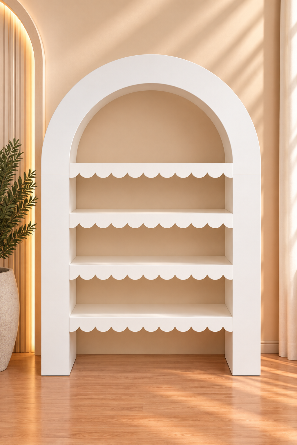 Painel Arco Prateleira Babado 