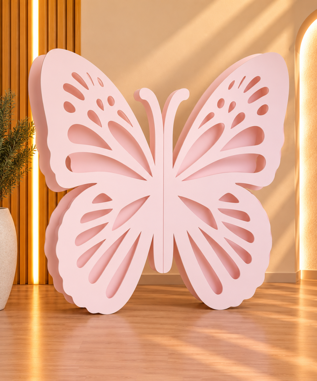 Cenário borboleta 3D