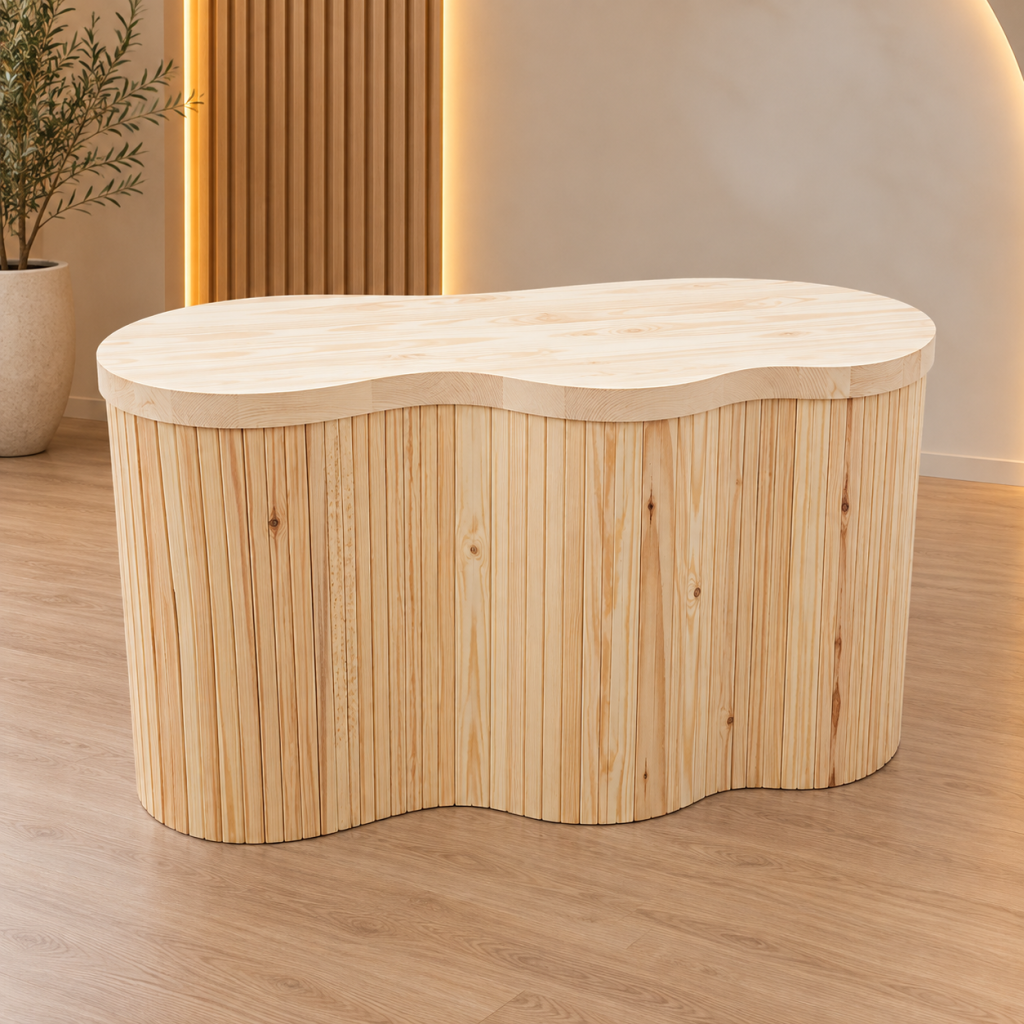 MESA ORGÂNICA EM PINUS 
