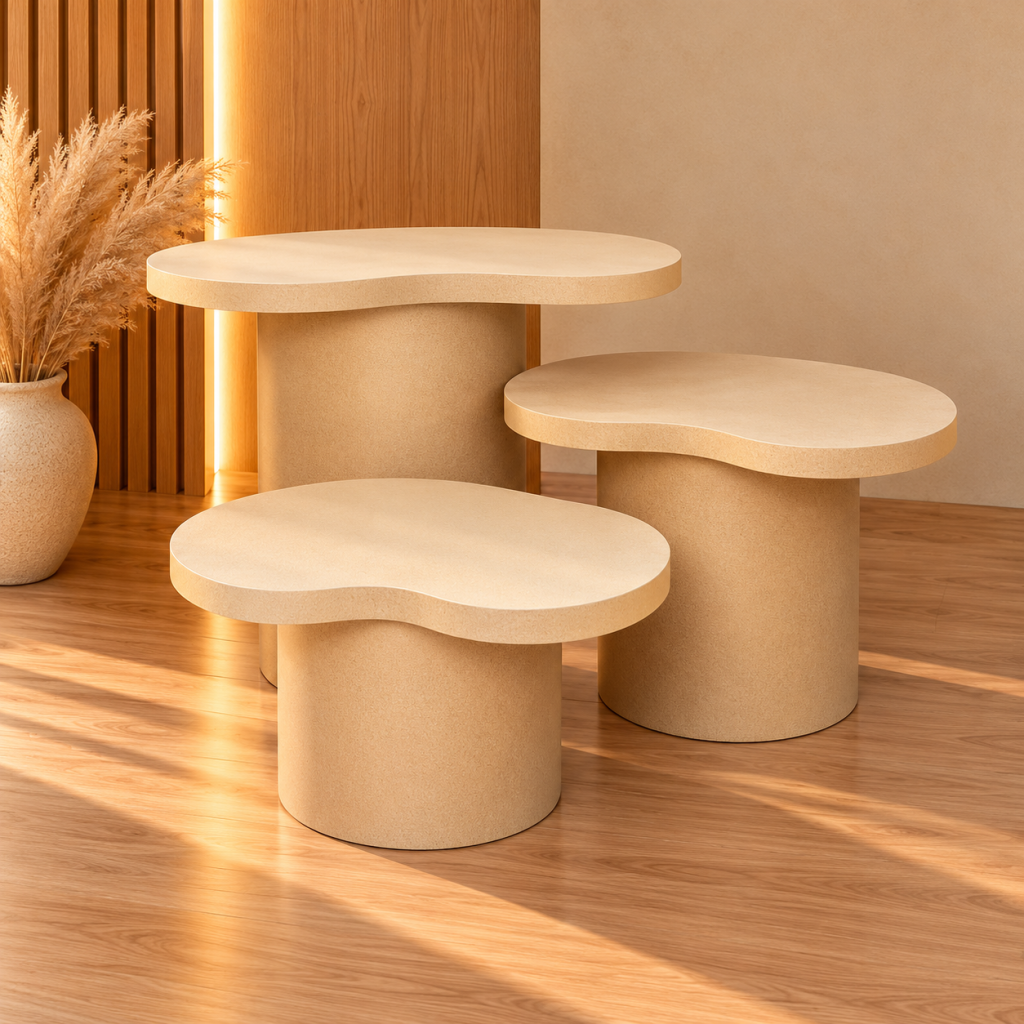 Trio de Tampos Orgânico Fit Cru