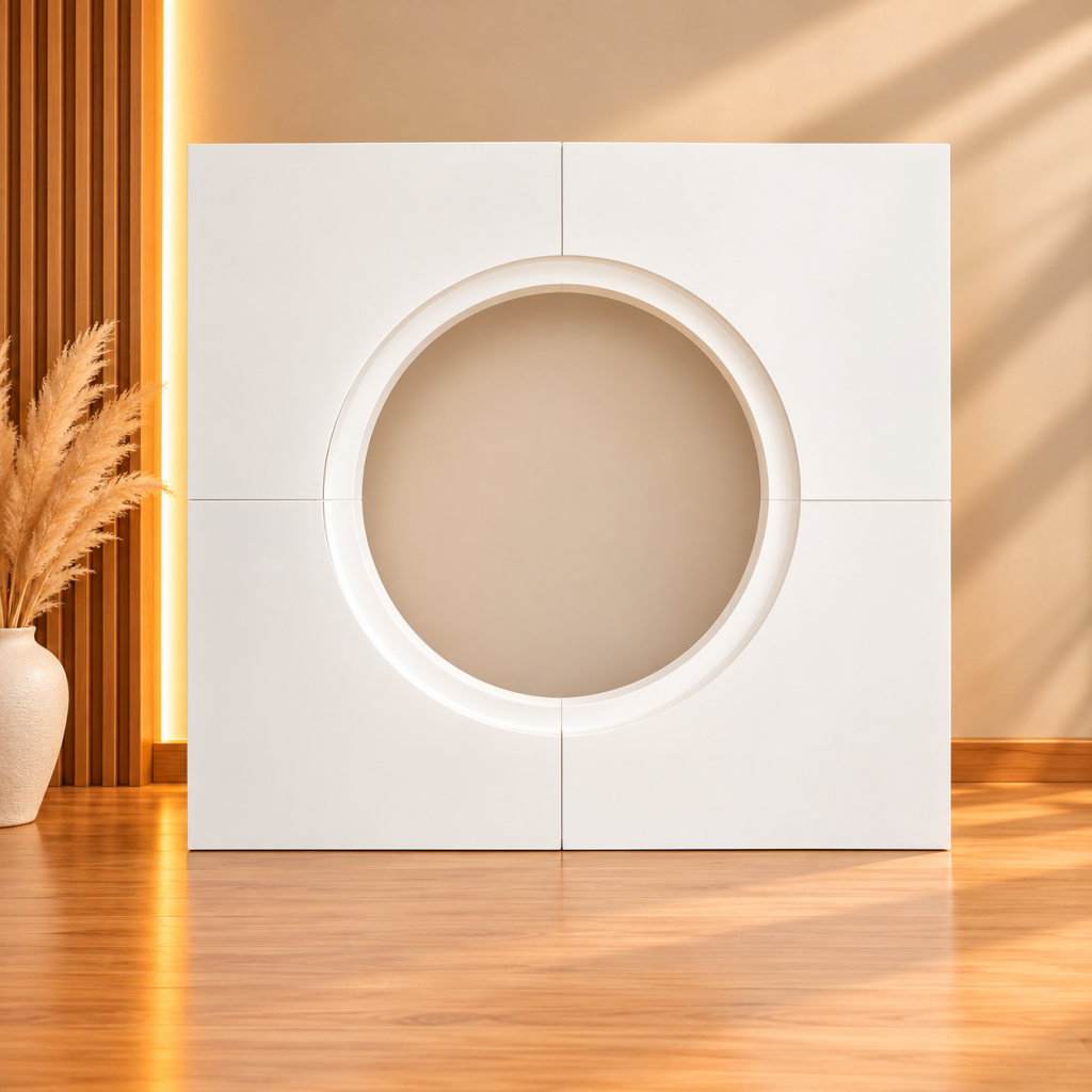 Painel Circular 3D